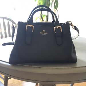 Kate Spade black medium size purse